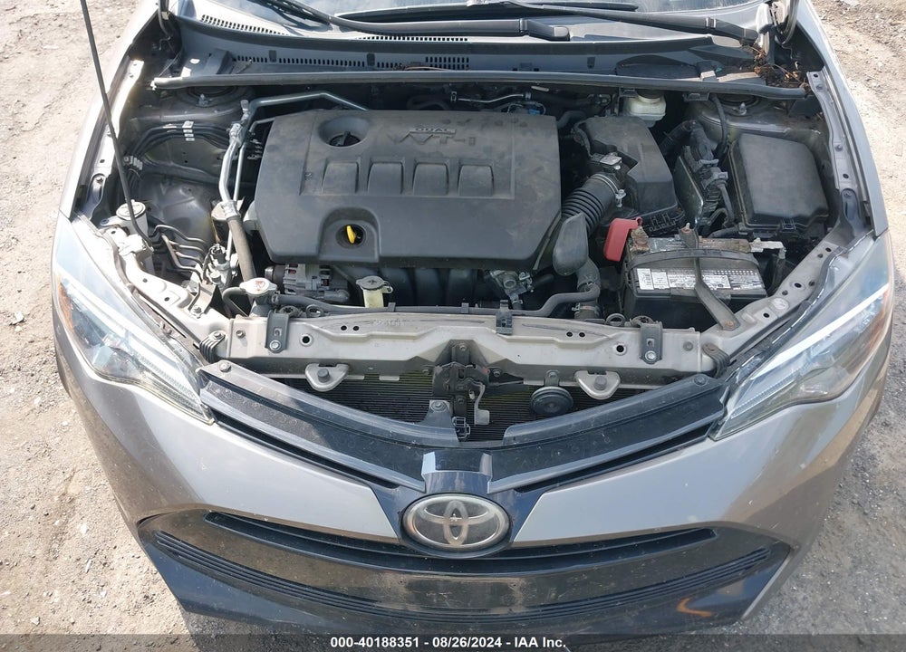 2018 TOYOTA COROLLA LE VIN: 2T1BURHE3JC101218