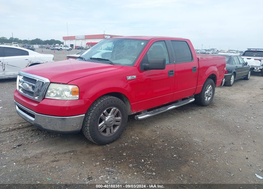 2008 FORD F-150 60TH ANNIVERSARY/FX2/XL/XLT VIN: 1FTRW12WX8FA36428