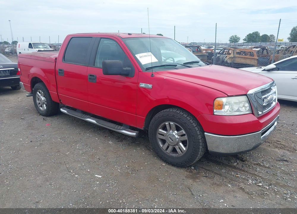 2008 FORD F-150 60TH ANNIVERSARY/FX2/XL/XLT VIN: 1FTRW12WX8FA36428