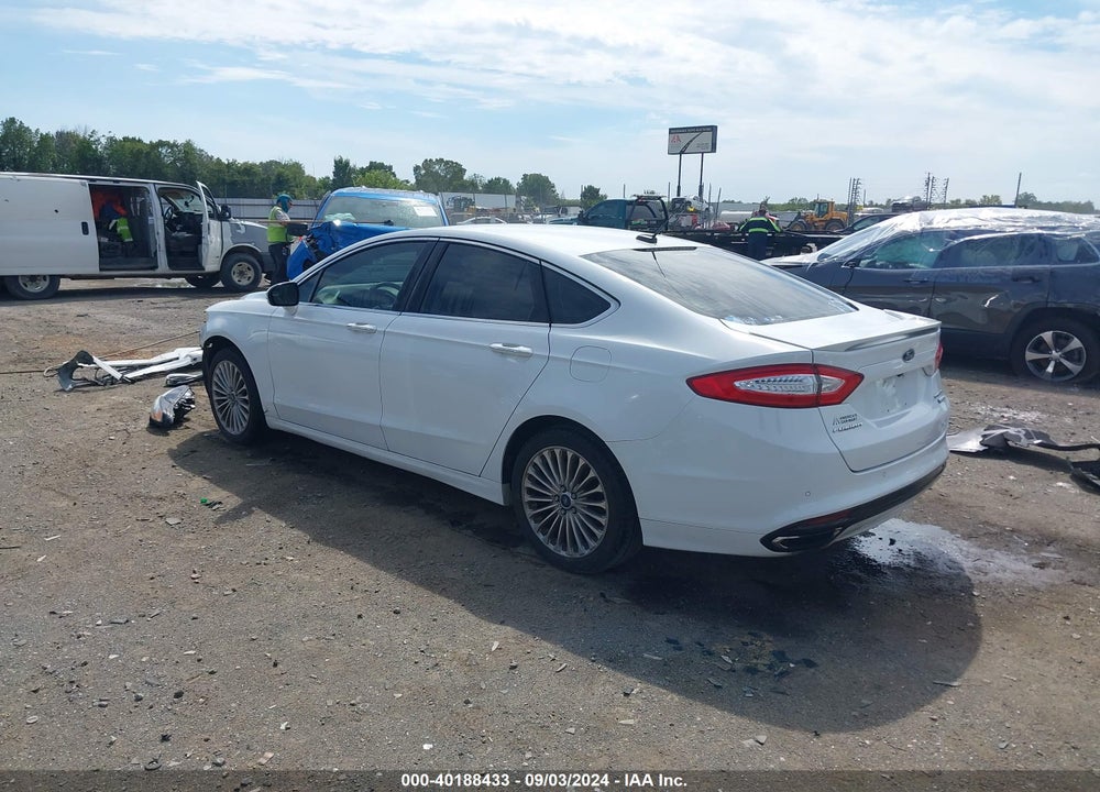 2016 FORD FUSION TITANIUM VIN: 3FA6P0K92GR207880