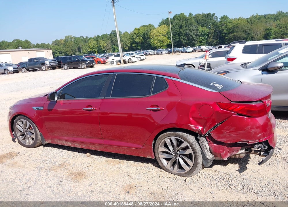 2014 KIA OPTIMA SX TURBO VIN: 5XXGR4A64EG316599