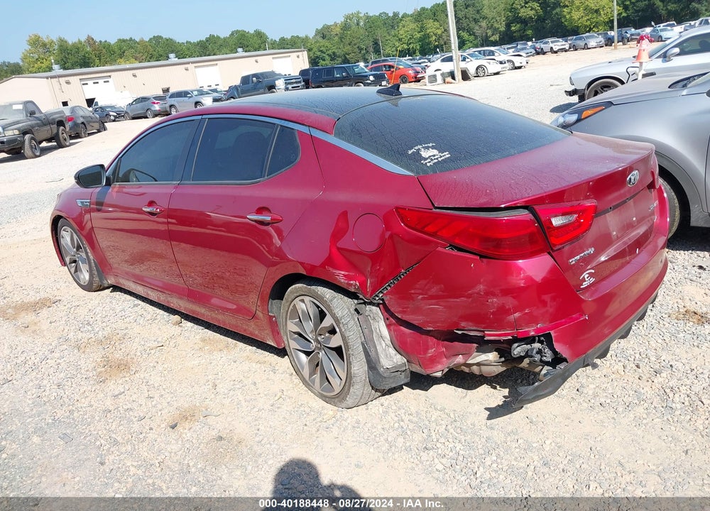 2014 KIA OPTIMA SX TURBO VIN: 5XXGR4A64EG316599