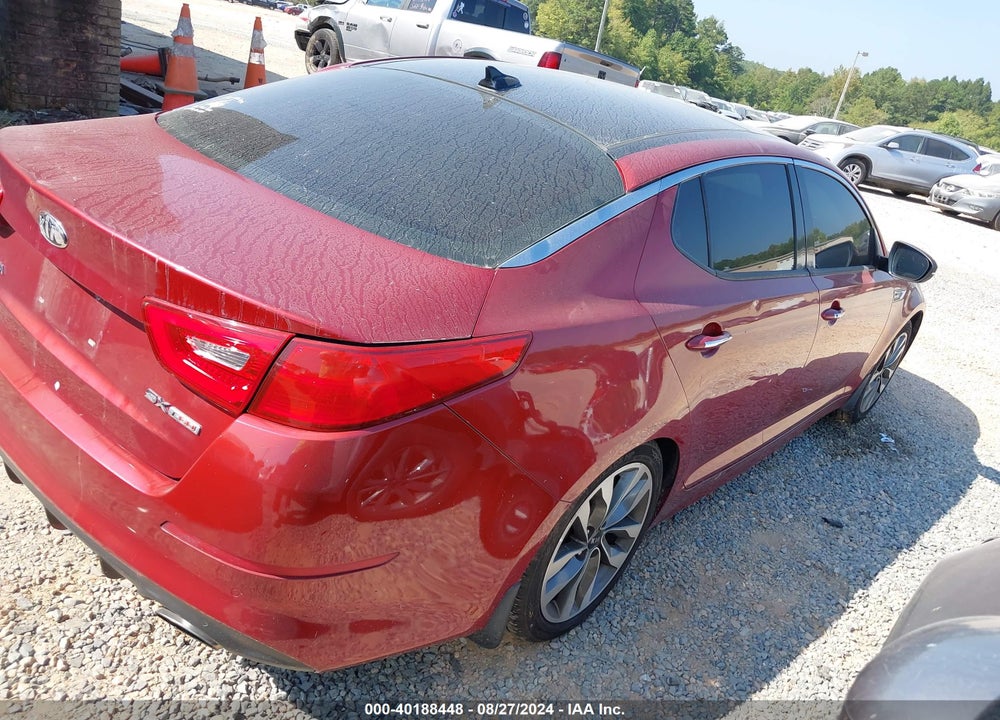 2014 KIA OPTIMA SX TURBO VIN: 5XXGR4A64EG316599