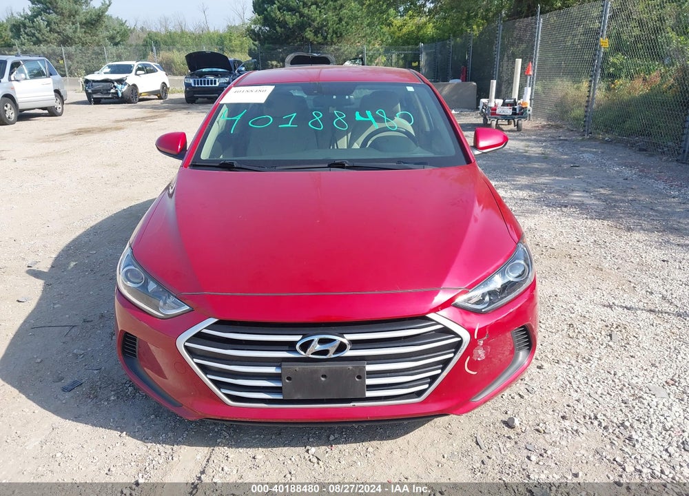 2017 HYUNDAI ELANTRA SE VIN: KMHD84LF0HU427695