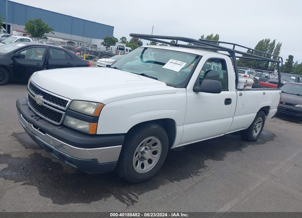 2007 CHEVROLET SILVERADO 1500 CLASSIC WORK TRUCK VIN: 1GCEC14V97Z168217