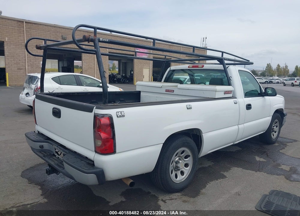 2007 CHEVROLET SILVERADO 1500 CLASSIC WORK TRUCK VIN: 1GCEC14V97Z168217