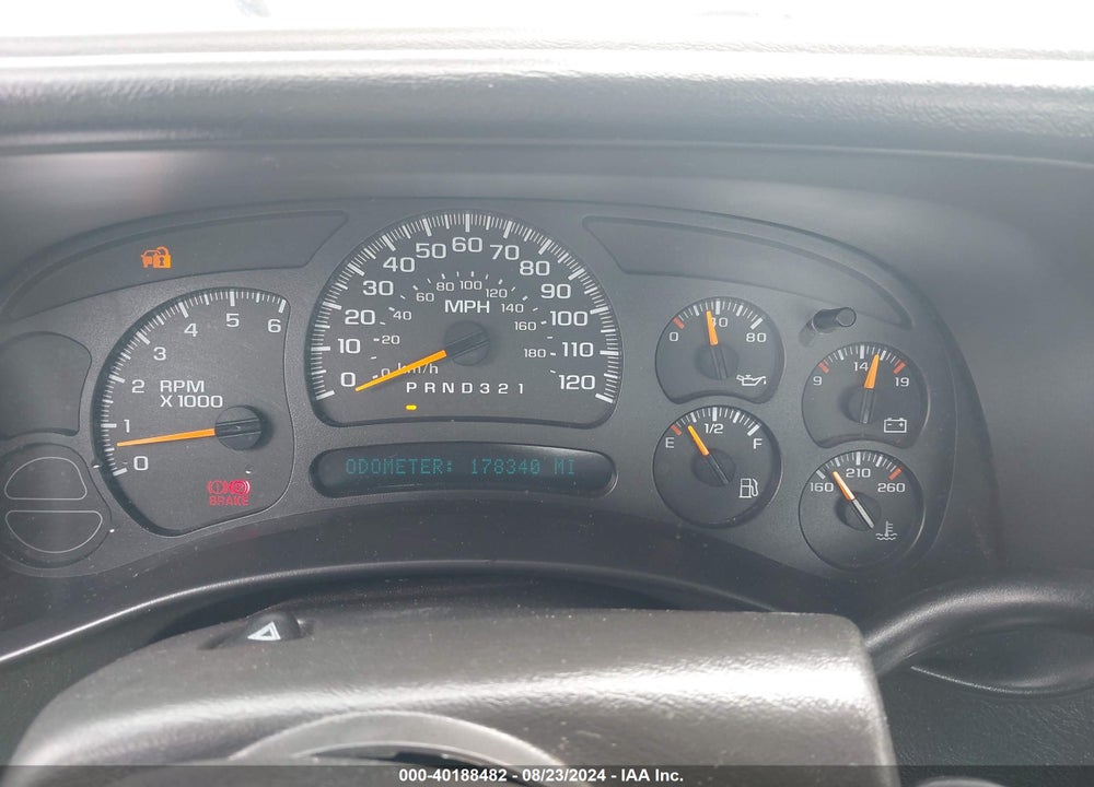 2007 CHEVROLET SILVERADO 1500 CLASSIC WORK TRUCK VIN: 1GCEC14V97Z168217