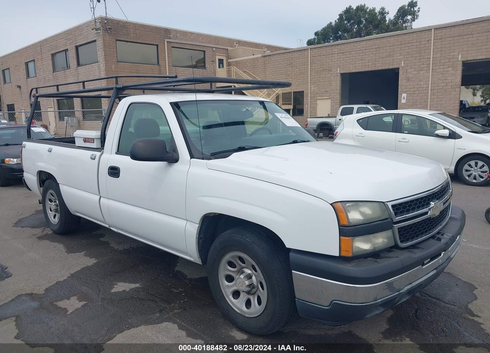 2007 CHEVROLET SILVERADO 1500 CLASSIC WORK TRUCK VIN: 1GCEC14V97Z168217