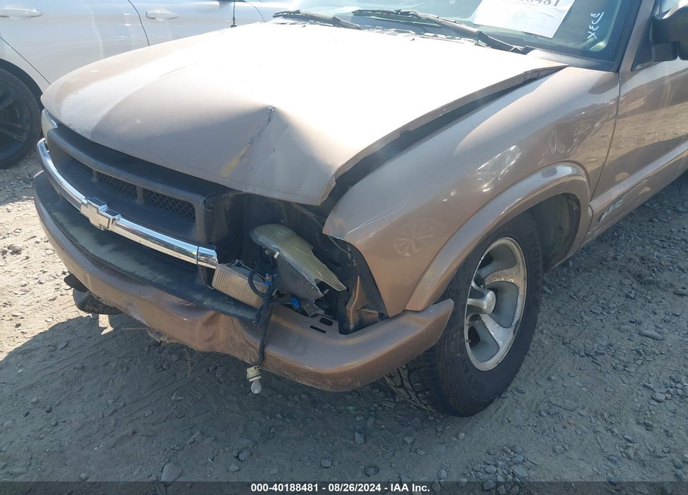 2003 CHEVROLET S-10 LS VIN: 1GCCS19X438134898
