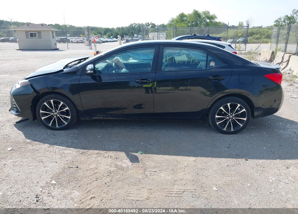 2018 TOYOTA COROLLA SE VIN: 2T1BURHEXJC009524