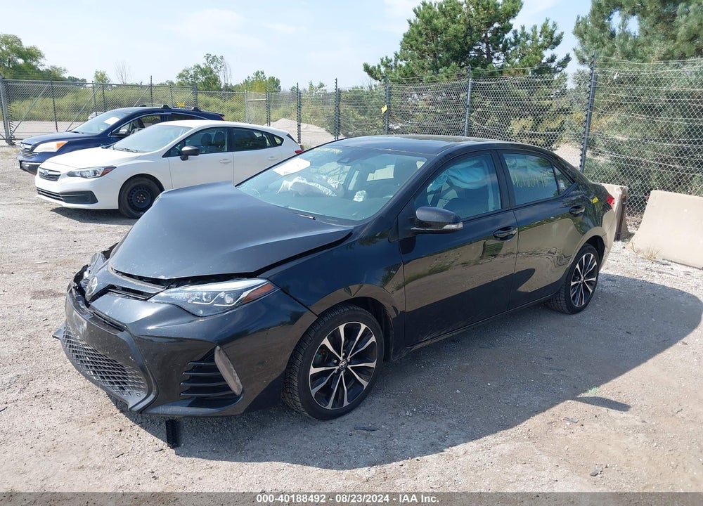 2018 TOYOTA COROLLA SE VIN: 2T1BURHEXJC009524