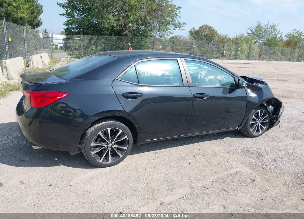 2018 TOYOTA COROLLA SE VIN: 2T1BURHEXJC009524