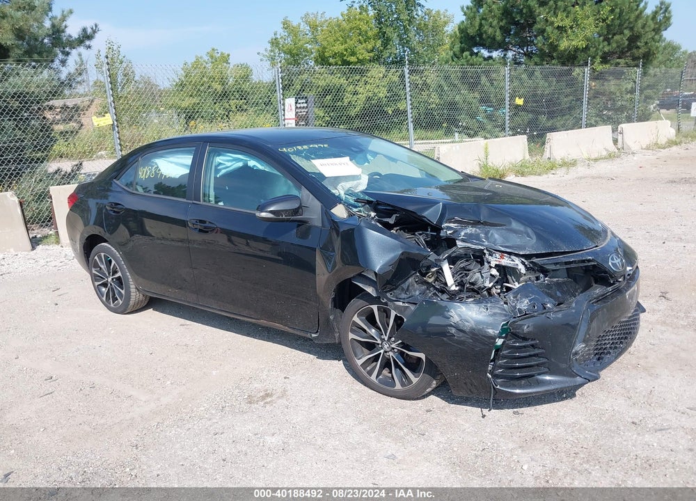 2018 TOYOTA COROLLA SE VIN: 2T1BURHEXJC009524