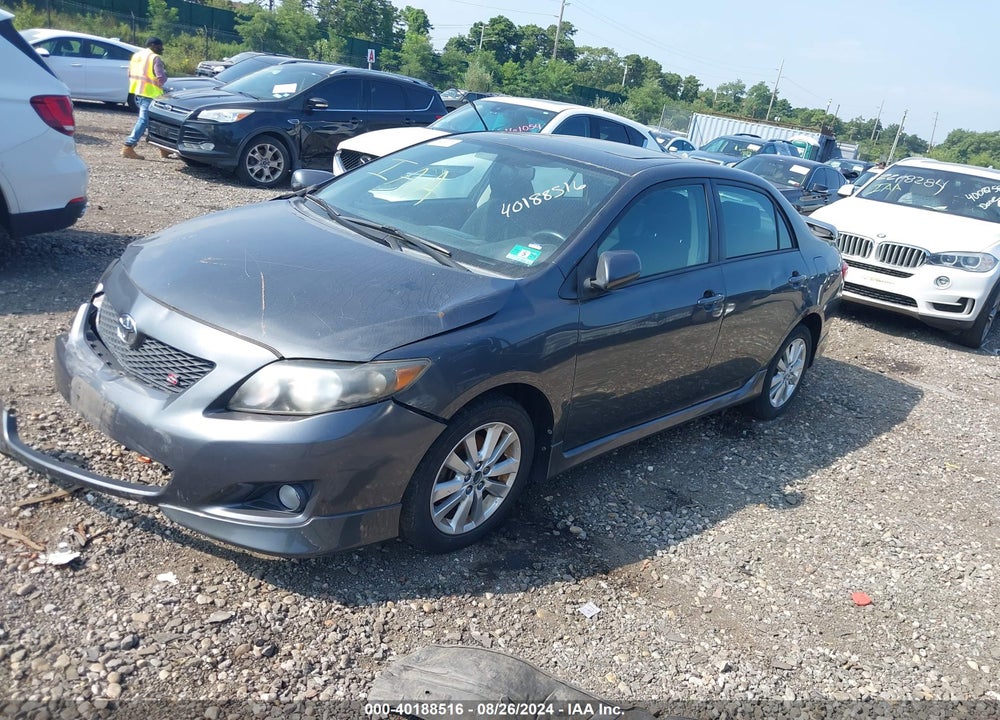 2010 TOYOTA COROLLA S VIN: 1NXBU4EE5AZ380502