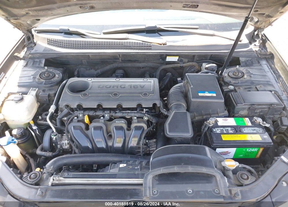 2010 HYUNDAI SONATA SE VIN: 5NPEU4AC1AH598551