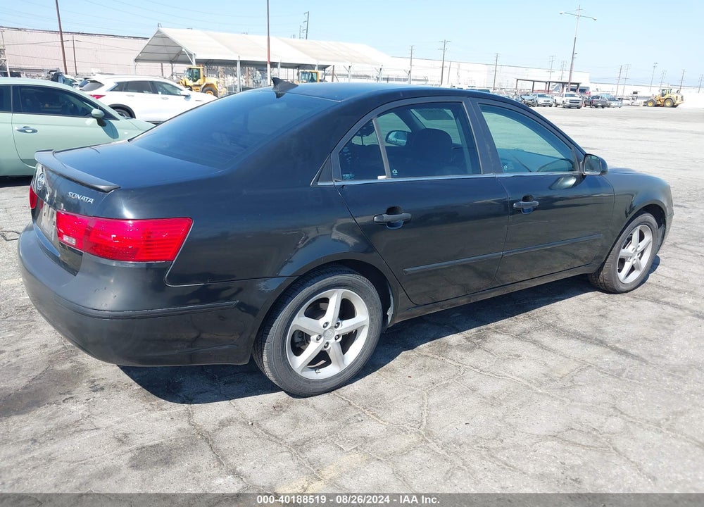 2010 HYUNDAI SONATA SE VIN: 5NPEU4AC1AH598551