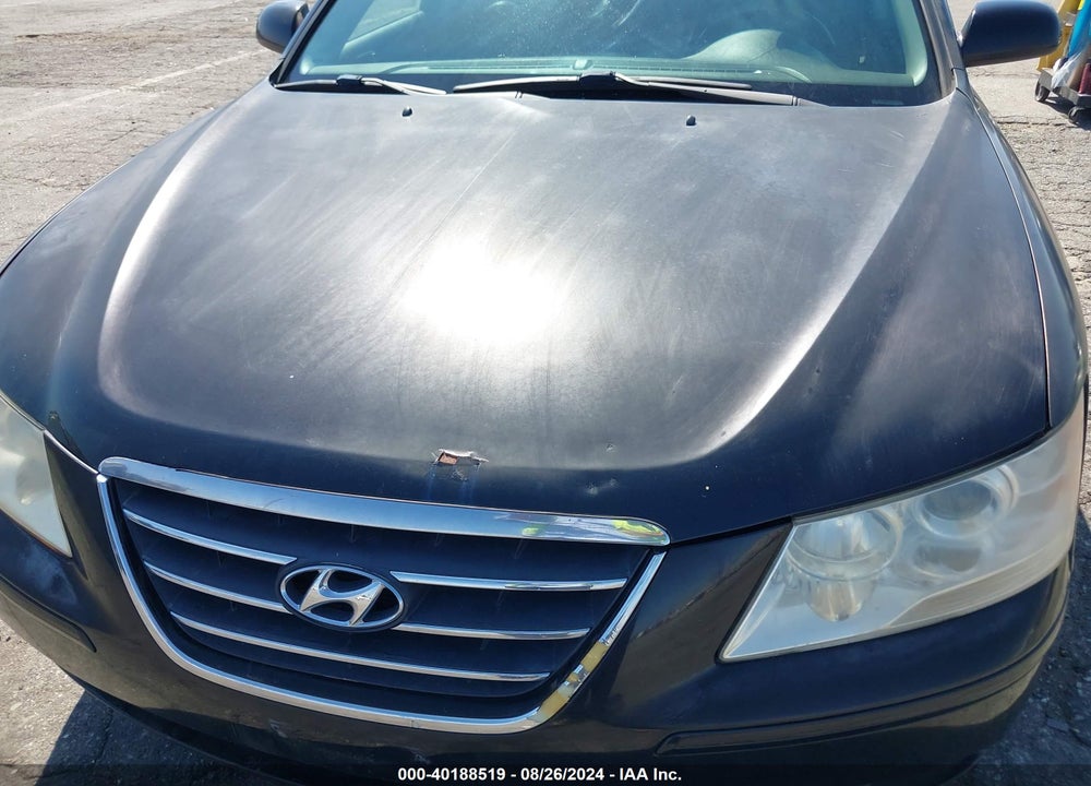 2010 HYUNDAI SONATA SE VIN: 5NPEU4AC1AH598551