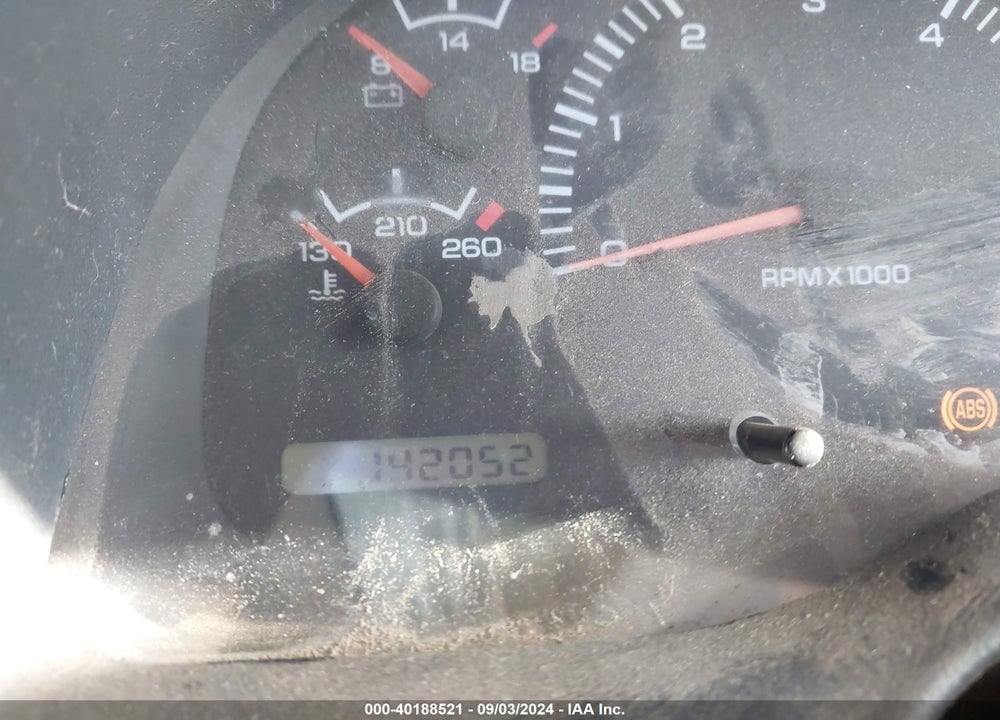 1998 DODGE RAM 1500 ST VIN: 1B7HF16Z7WS689724