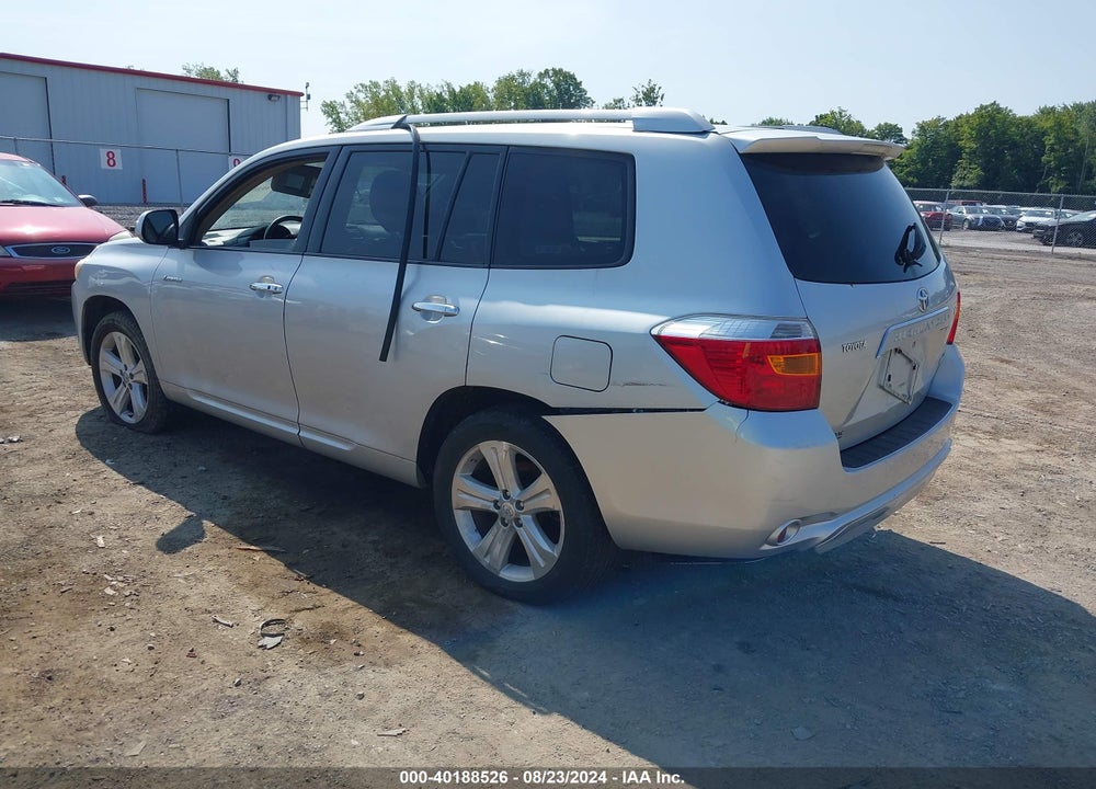2008 TOYOTA HIGHLANDER LIMITED VIN: JTEES42A682037238