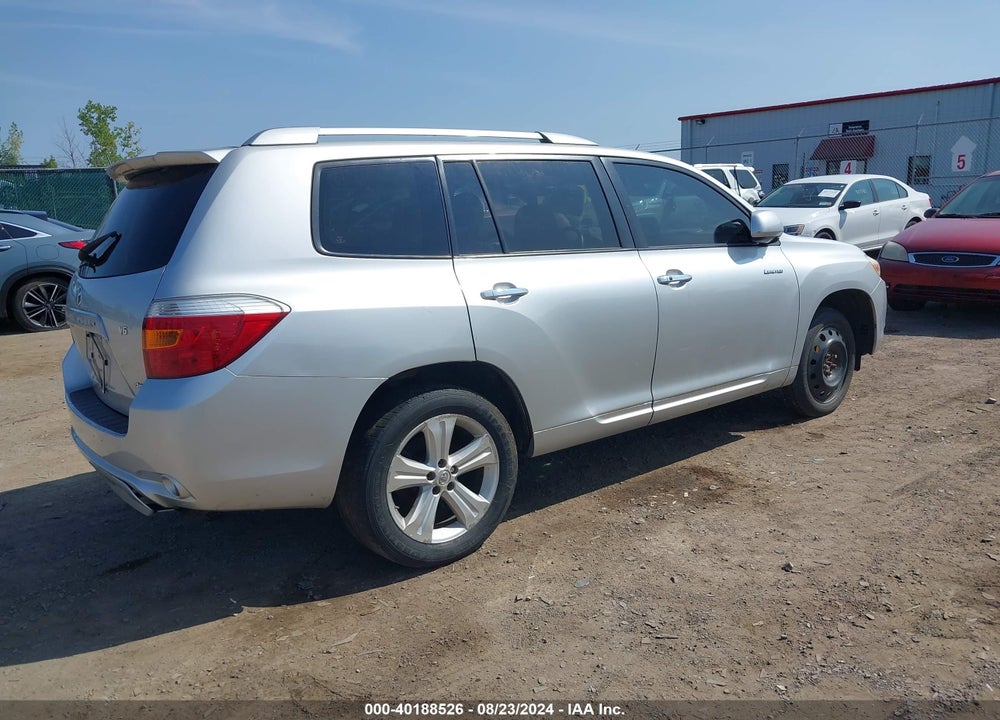 2008 TOYOTA HIGHLANDER LIMITED VIN: JTEES42A682037238