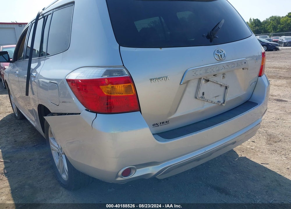 2008 TOYOTA HIGHLANDER LIMITED VIN: JTEES42A682037238