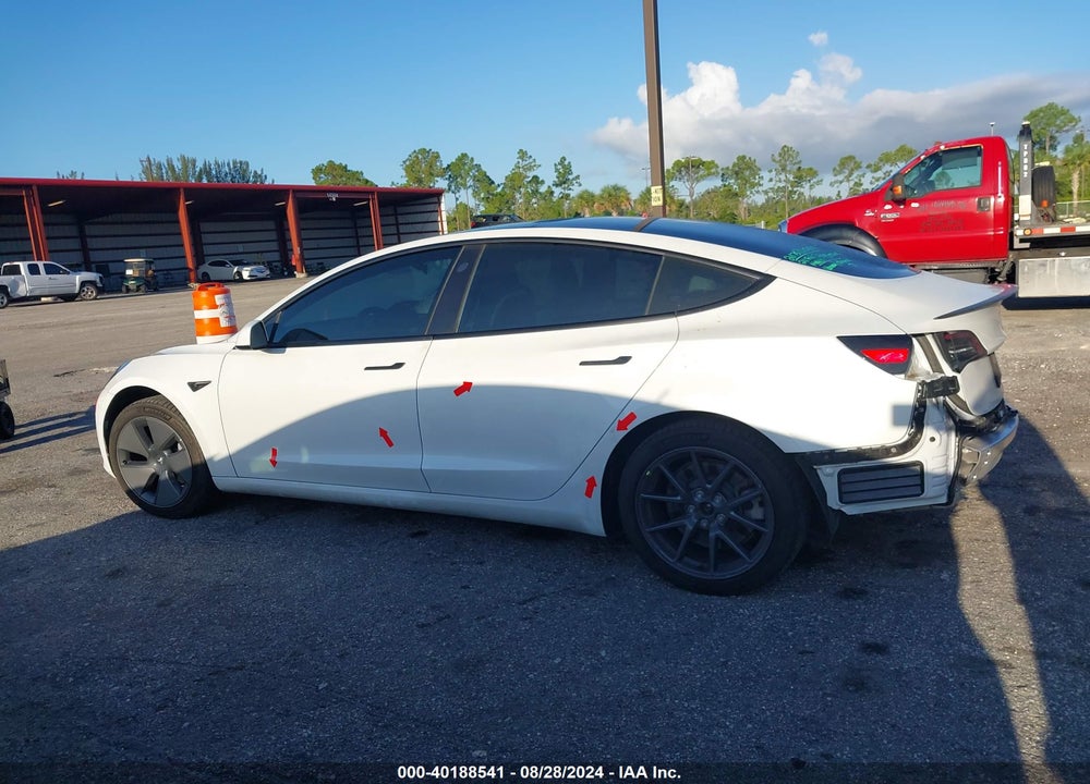 2021 TESLA MODEL 3 STANDARD RANGE PLUS REAR-WHEEL DRIVE VIN: 5YJ3E1EA2MF082438