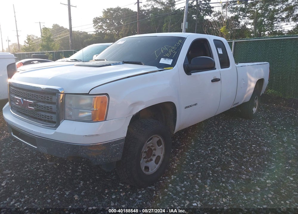 2011 GMC SIERRA 2500HD WORK TRUCK VIN: 1GT21ZCGXBZ274730