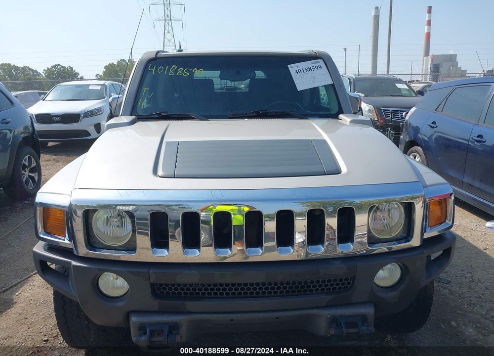 2007 HUMMER H3 SUV VIN: 5GTDN13E678176247