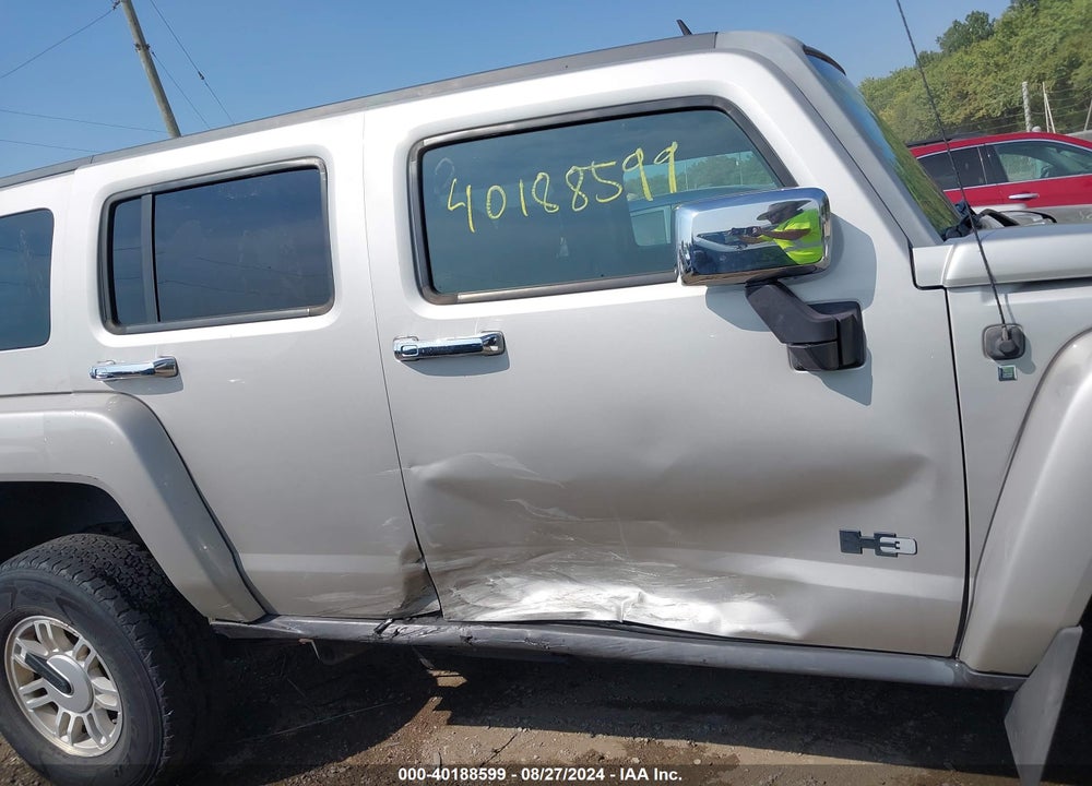 2007 HUMMER H3 SUV VIN: 5GTDN13E678176247