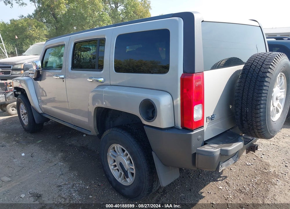 2007 HUMMER H3 SUV VIN: 5GTDN13E678176247