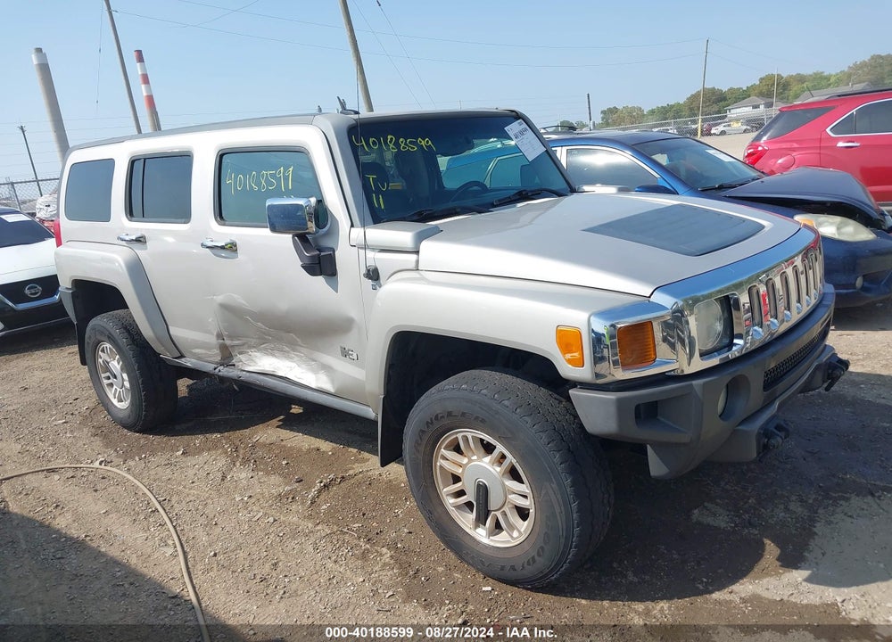 2007 HUMMER H3 SUV VIN: 5GTDN13E678176247