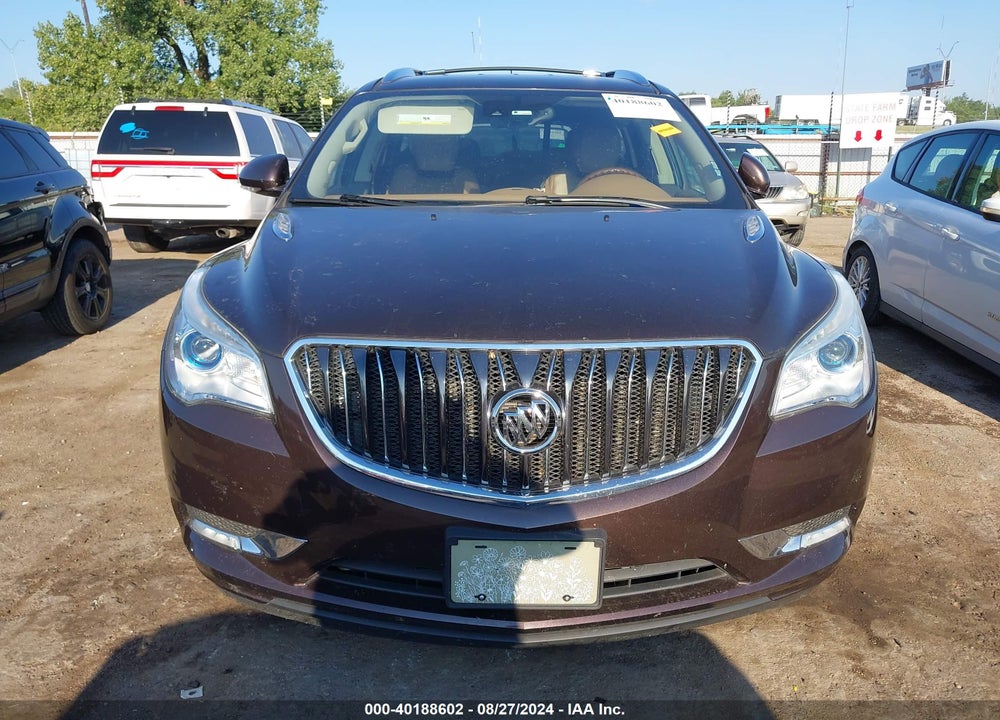 2017 BUICK ENCLAVE LEATHER VIN: 5GAKRBKD9HJ297478