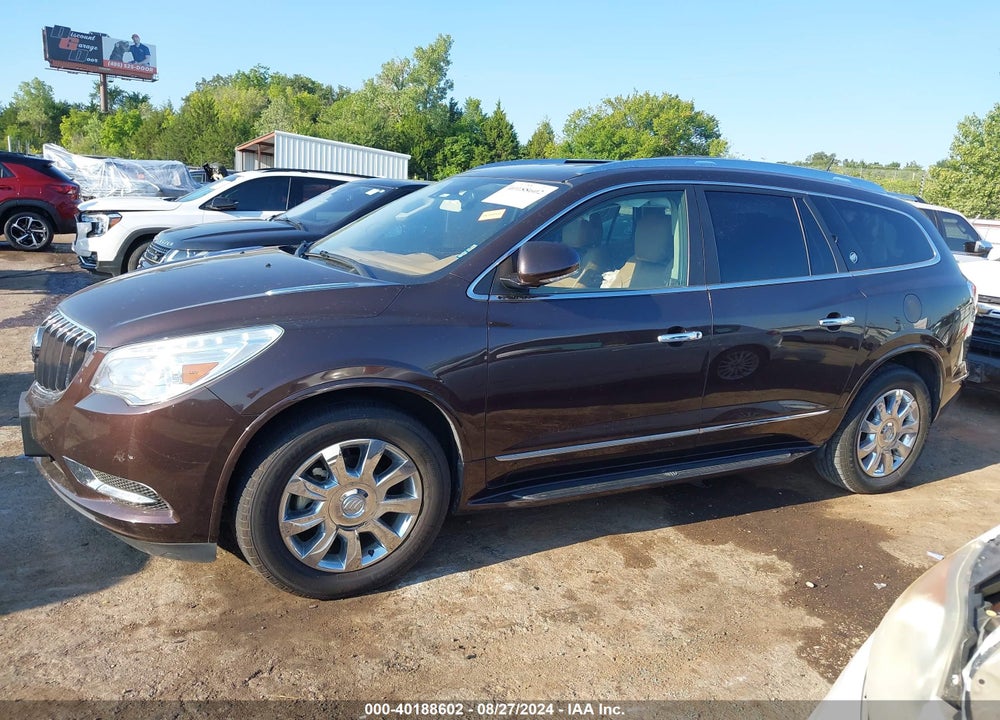 2017 BUICK ENCLAVE LEATHER VIN: 5GAKRBKD9HJ297478
