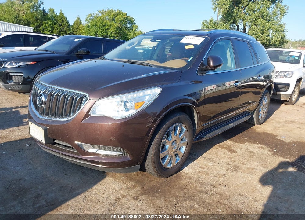 2017 BUICK ENCLAVE LEATHER VIN: 5GAKRBKD9HJ297478