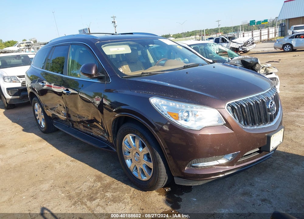 2017 BUICK ENCLAVE LEATHER VIN: 5GAKRBKD9HJ297478