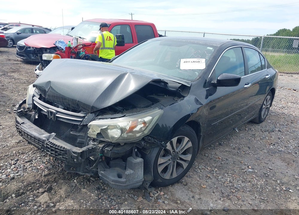 2013 HONDA ACCORD LX VIN: 1HGCR2F35DA182263
