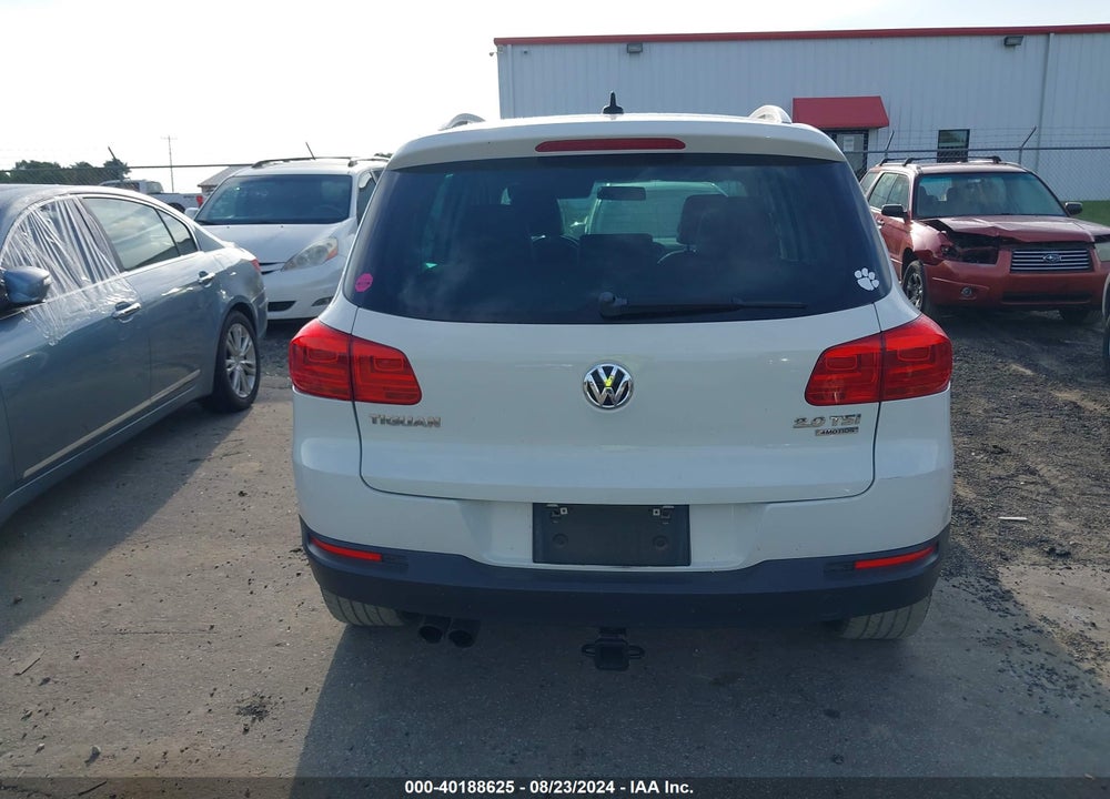 2012 VOLKSWAGEN TIGUAN SE VIN: WVGBV7AX5CW546689