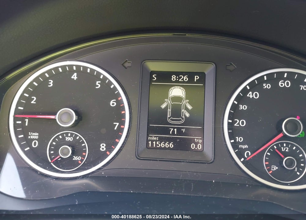 2012 VOLKSWAGEN TIGUAN SE VIN: WVGBV7AX5CW546689