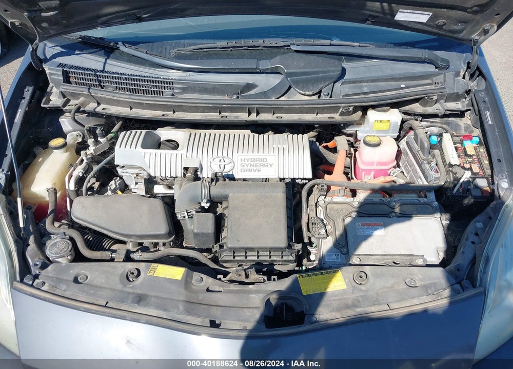 2011 TOYOTA PRIUS TWO VIN: JTDKN3DU3B0252126