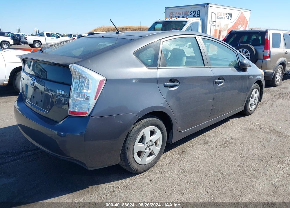2011 TOYOTA PRIUS TWO VIN: JTDKN3DU3B0252126