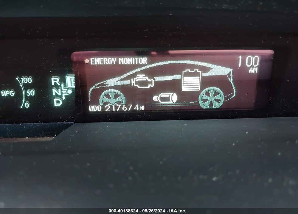 2011 TOYOTA PRIUS TWO VIN: JTDKN3DU3B0252126