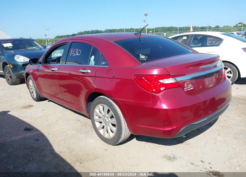 2013 CHRYSLER 200 LIMITED VIN: 1C3CCBCG3DN614952