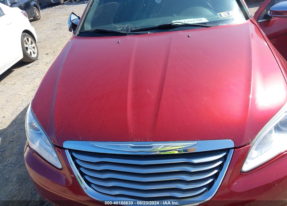 2013 CHRYSLER 200 LIMITED VIN: 1C3CCBCG3DN614952
