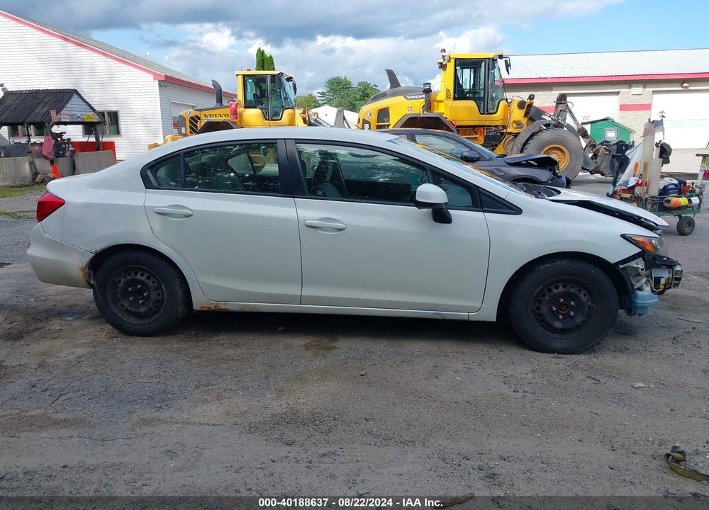 2012 HONDA CIVIC LX VIN: 2HGFB2F50CH610906