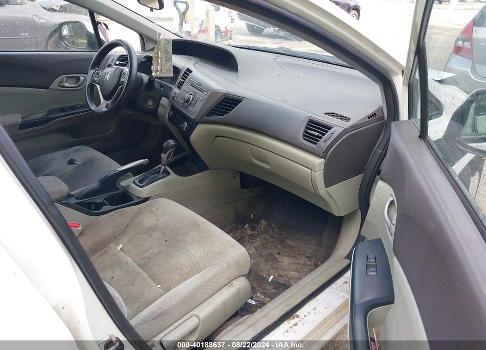 2012 HONDA CIVIC LX VIN: 2HGFB2F50CH610906
