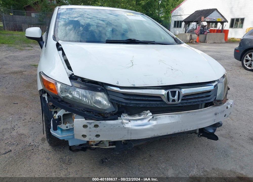 2012 HONDA CIVIC LX VIN: 2HGFB2F50CH610906