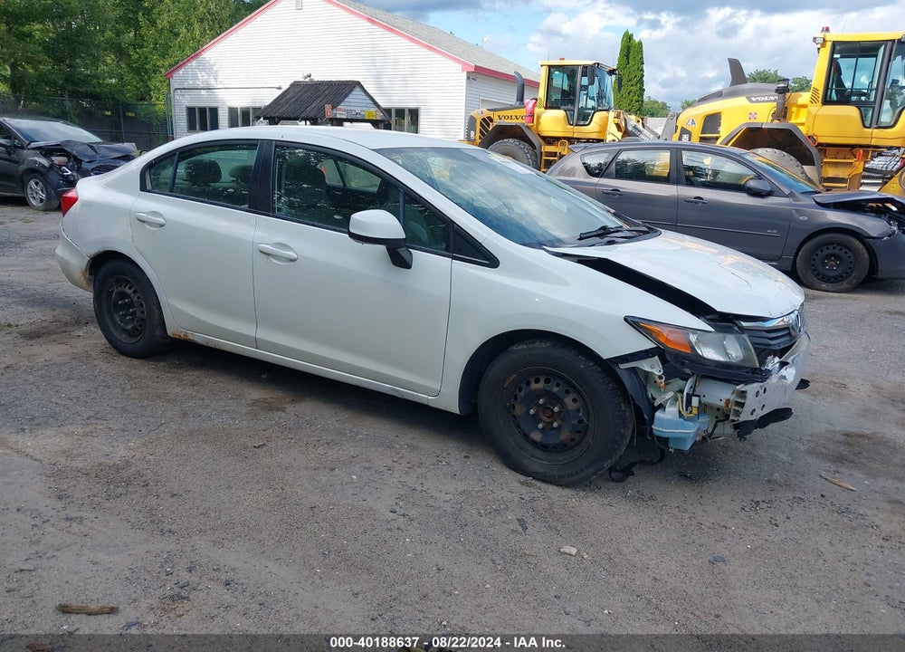 2012 HONDA CIVIC LX VIN: 2HGFB2F50CH610906