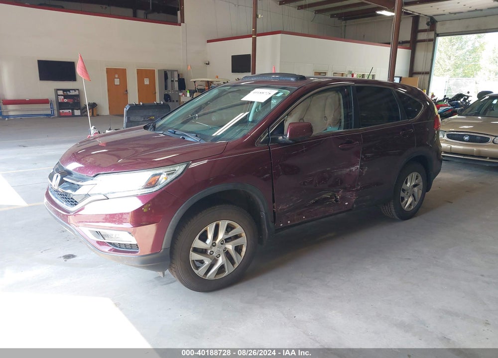 2015 HONDA CR-V EX VIN: 5J6RM4H55FL018725