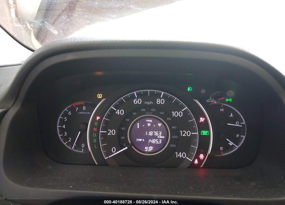 2015 HONDA CR-V EX VIN: 5J6RM4H55FL018725