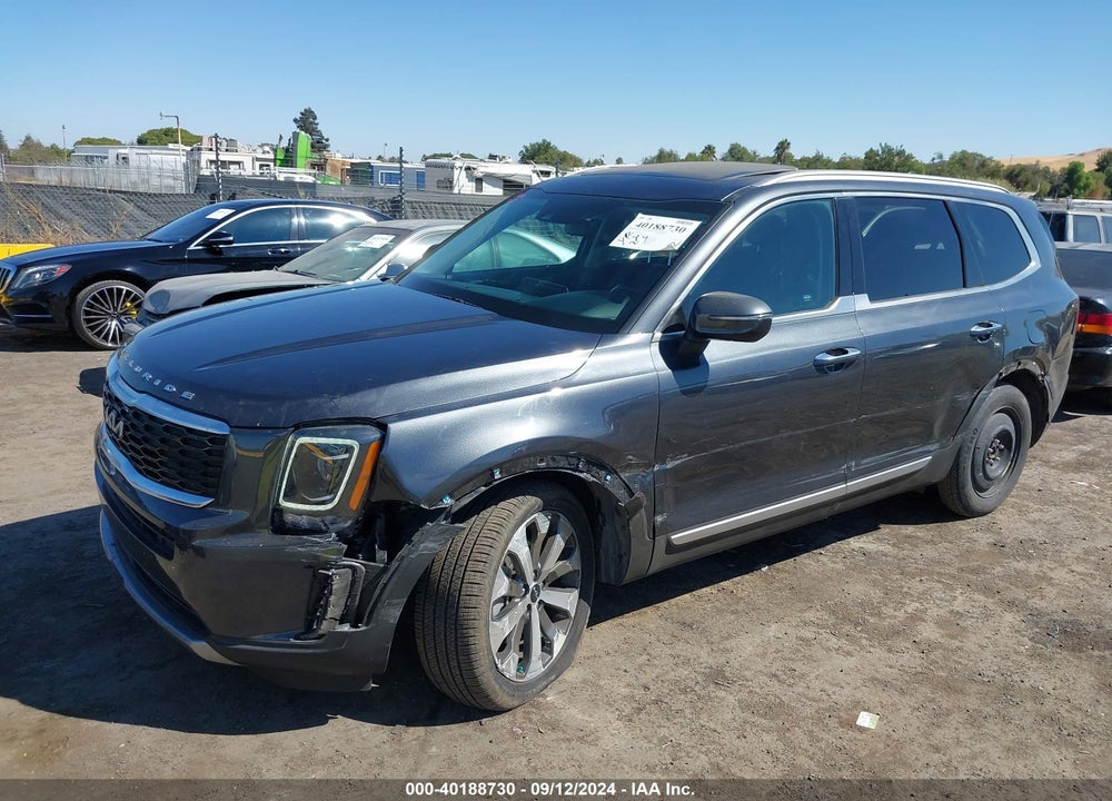 2022 KIA TELLURIDE S VIN: 5XYP64HC3NG197783